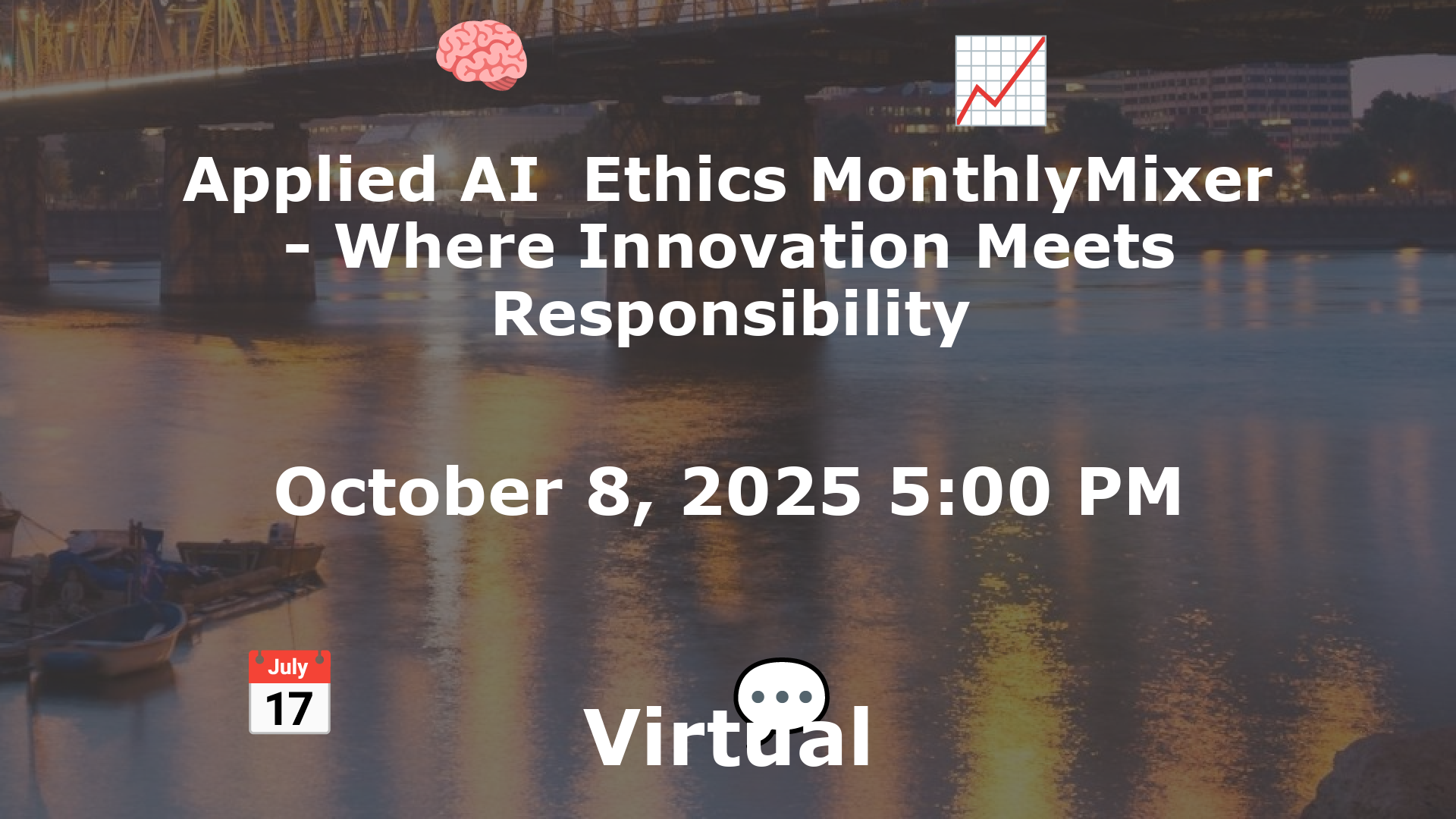 Applied AI  Ethics MonthlyMixer - Where Innovation Meets Responsibility event image